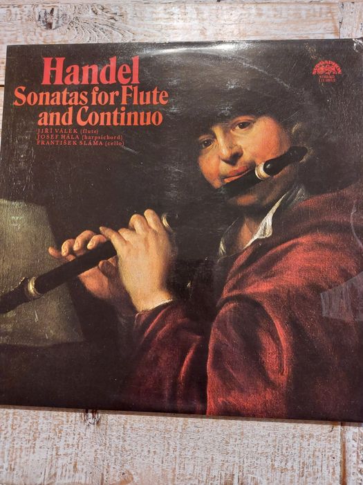 Handel Sonatas for flute and Cintinuo. Winyl x 2