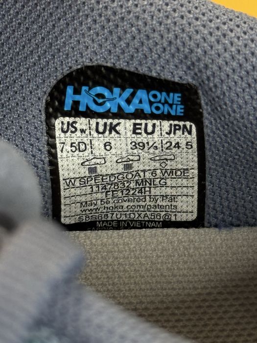 Кросівки  Hoka Speedgoat 6 / EU 39 / Оригінал
