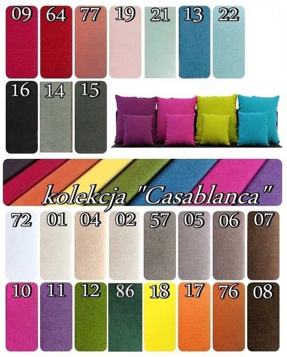 Sofa HUGO w miękkiej tkaninie POSSO - prosto od producenta