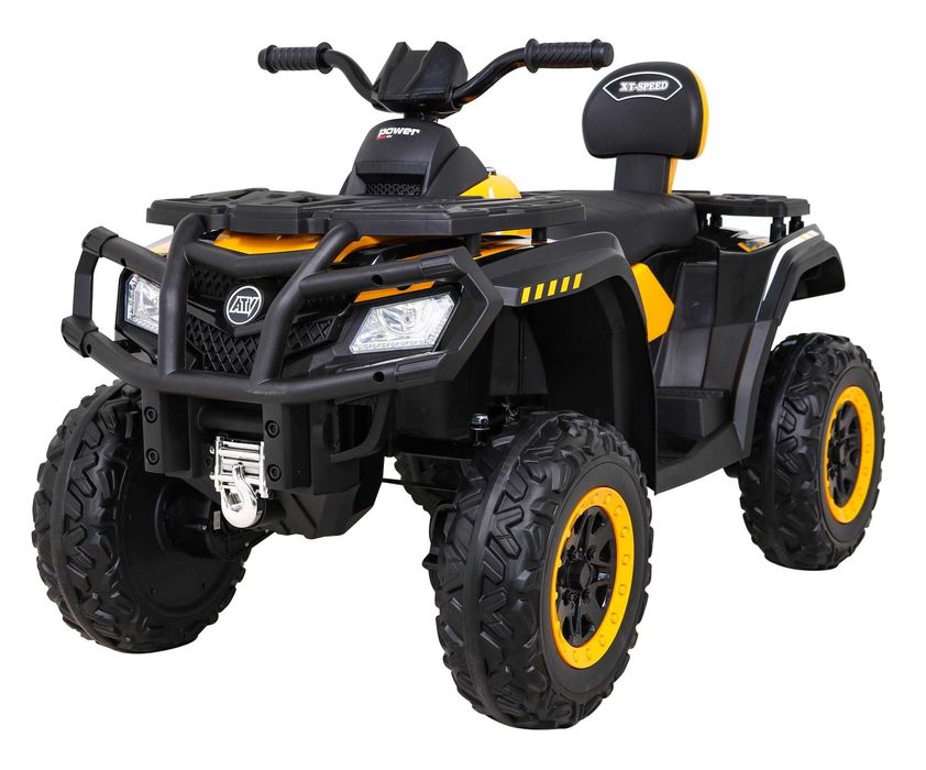 Quad Dla Dzieci XT-SPEED 4x80W Akumulator 24v7Ah dla dzieci Żółty S615