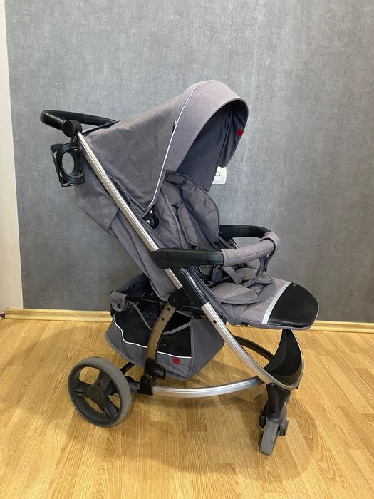 Коляска прогулянкова CARRELLO Vista CRL-5511 Shark Gray в льоні