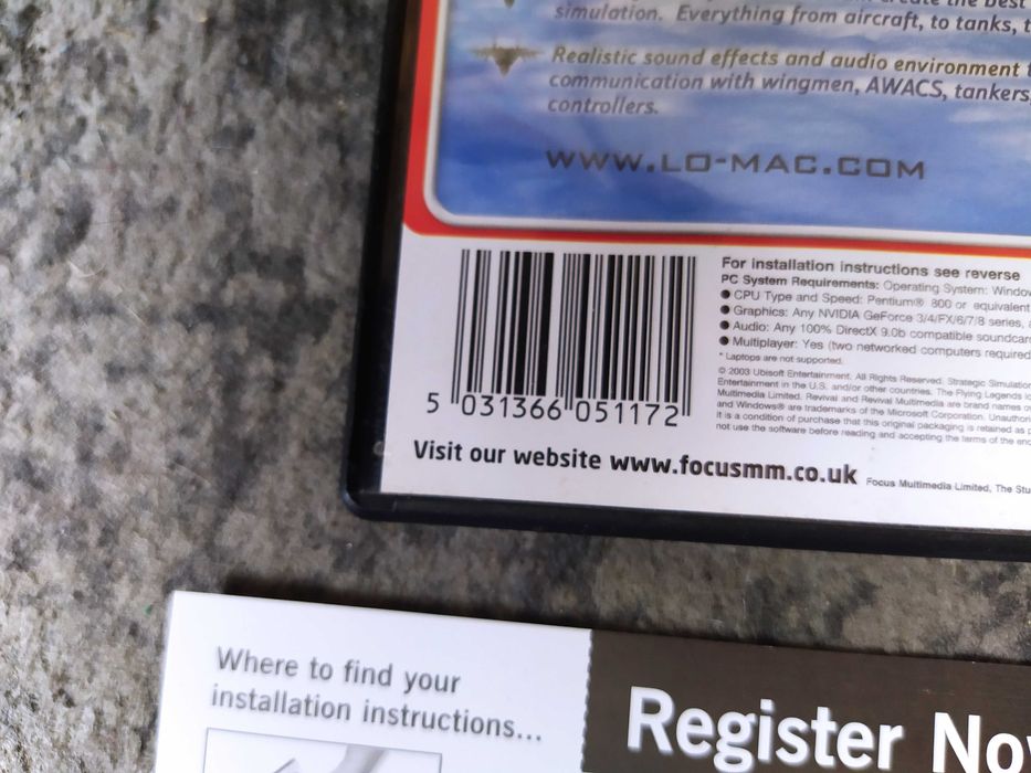 Lock On Air Combat Simulation PC CD