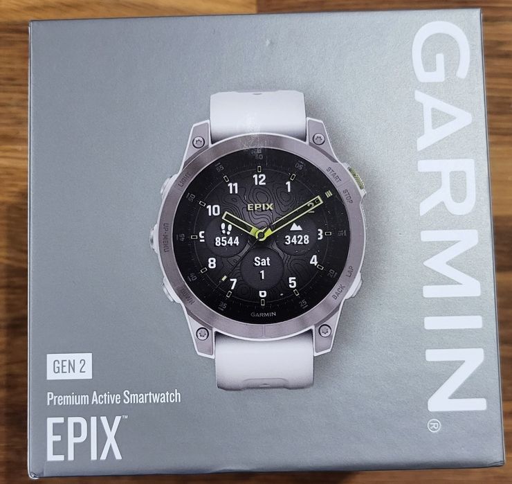 Zegarek sportowy GARMIN EPIX 2 Sapphire Biały Nowy Pełna Gwarancja