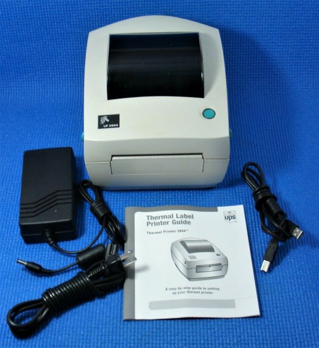 Принтер наклеек штрих кода Zebra LP2844 для Новой Почты, API