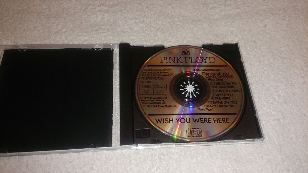 pink floyd (wish you were here) made in holland 1975 - cd raro