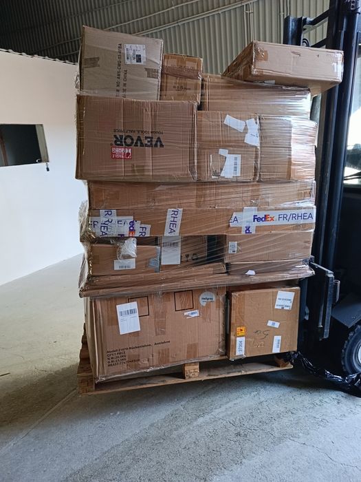 Zwroty konsumenckie palety Amazon