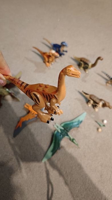 LEGO figurki dinozaury  10 szt