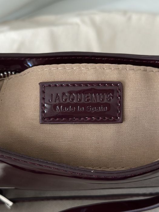 Сумка Jacquemus лакована
