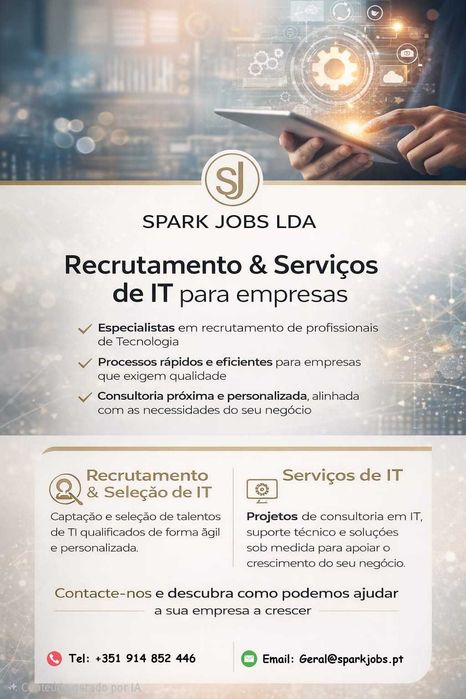 Serviços de Recrutamento e Consultoria IT