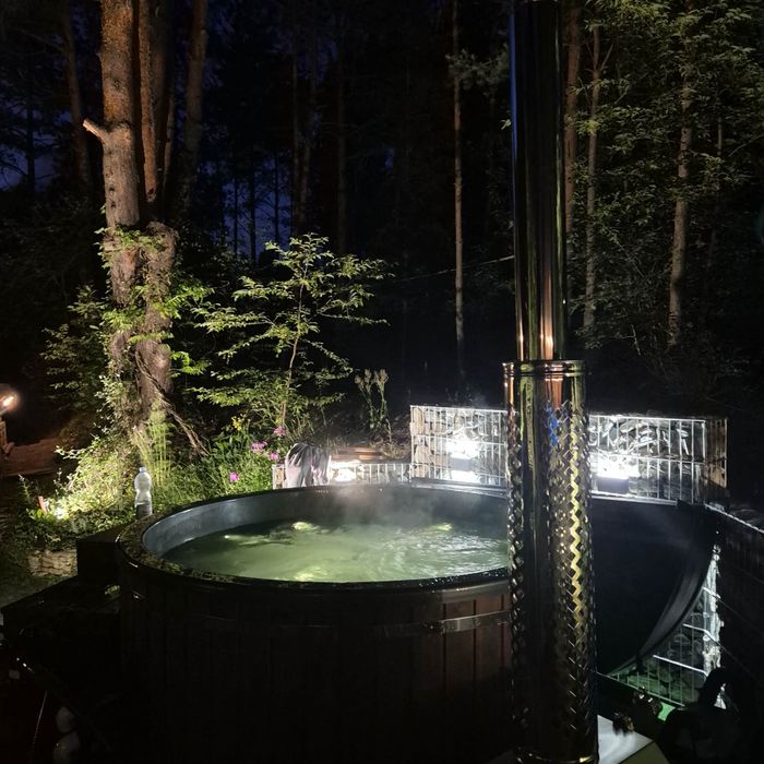 Wolne od 27 sierpnia,Radawa domek z basenem i jacuzzi na wyłączność
