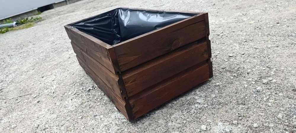 Duża donica 80x40x30 delikatnie uszkodzona