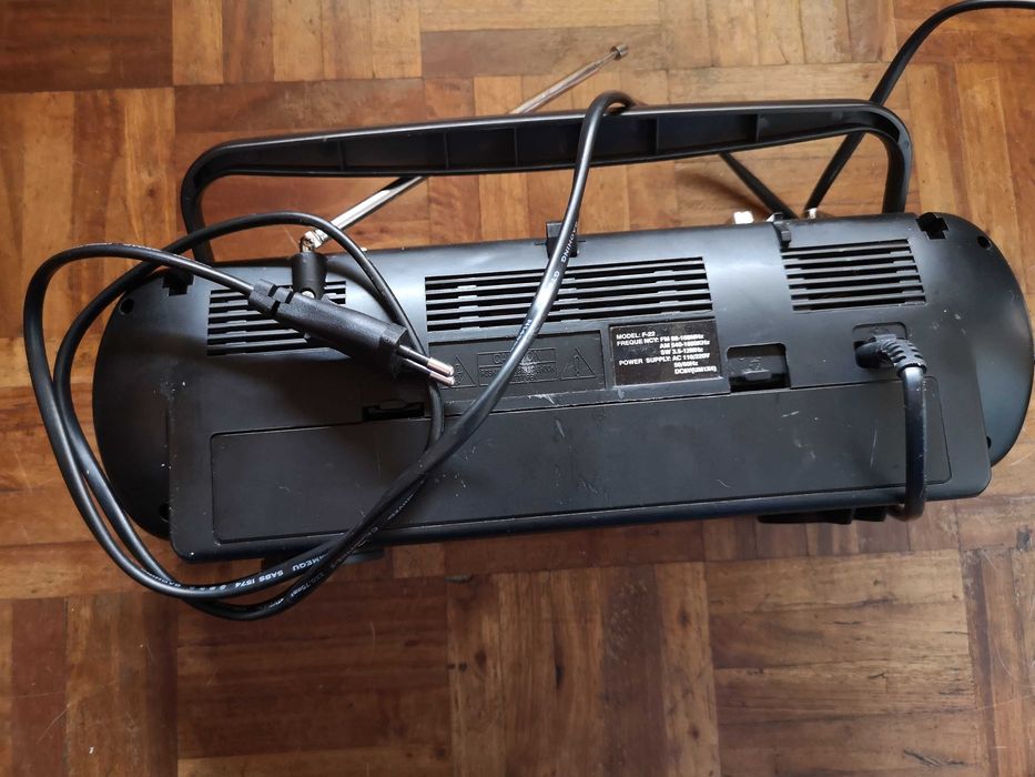 Rádio cassete vintage