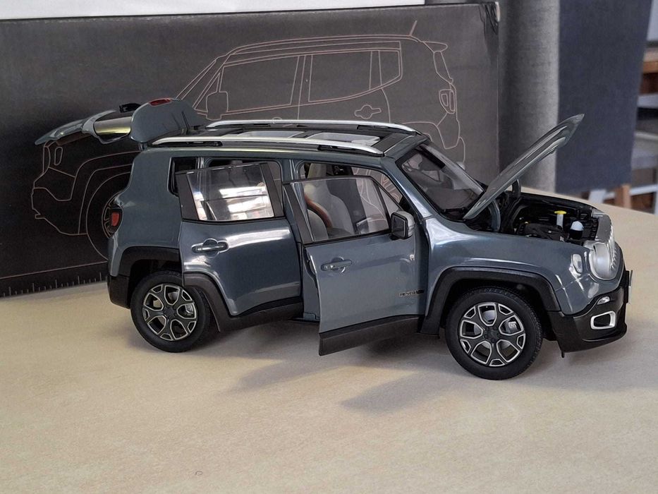 Jeep Renegade gray Dealer Edition model samochodu 1/18 [nowy]