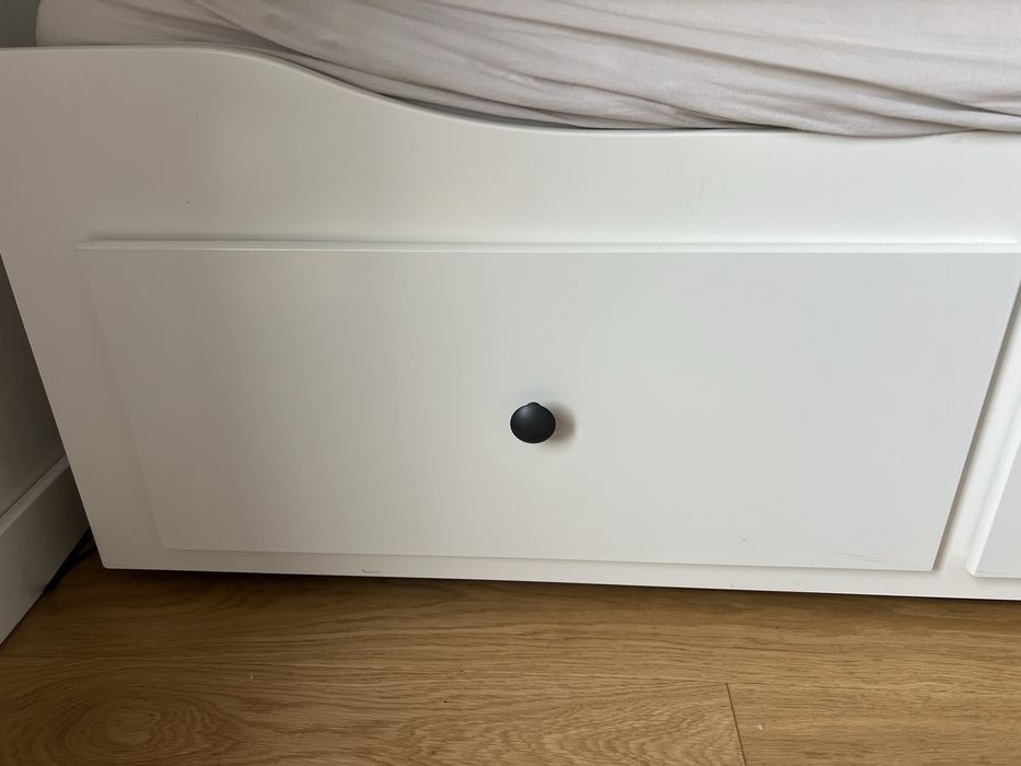 Łóżko IKEA Hemnnes + 2 materace