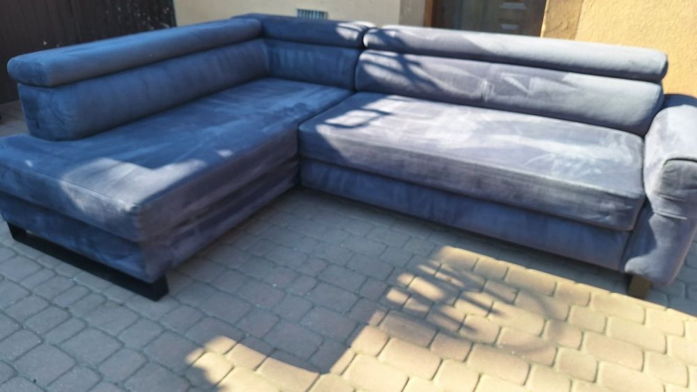 Narożnik super stan zagłówki regulowane.