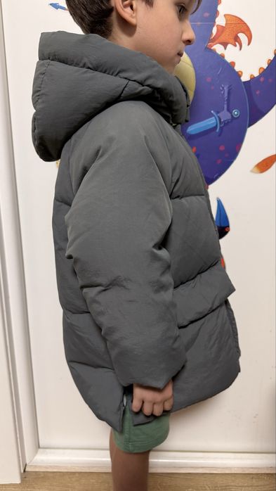 Пуховик zara р. 104