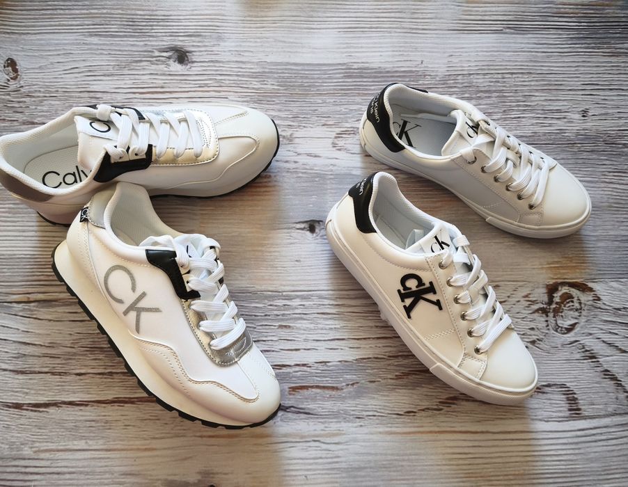 Кросівки Calvin Klein 36.5,37, 38, 38.5, 39 Оригінал! кеди жіночі білі