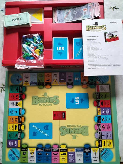 Gra planszowa BIZNES PO POLSKU