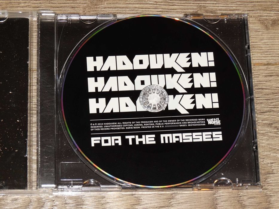 Hadouken!  For The Masses CD