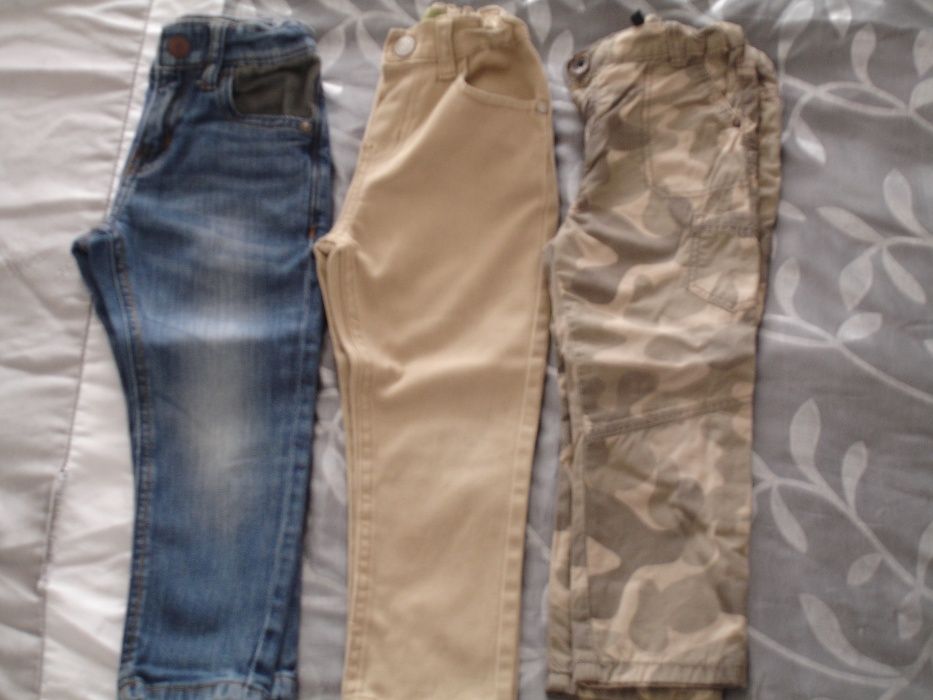 3 Calças 3 a 4 anos (98 cm a 104)