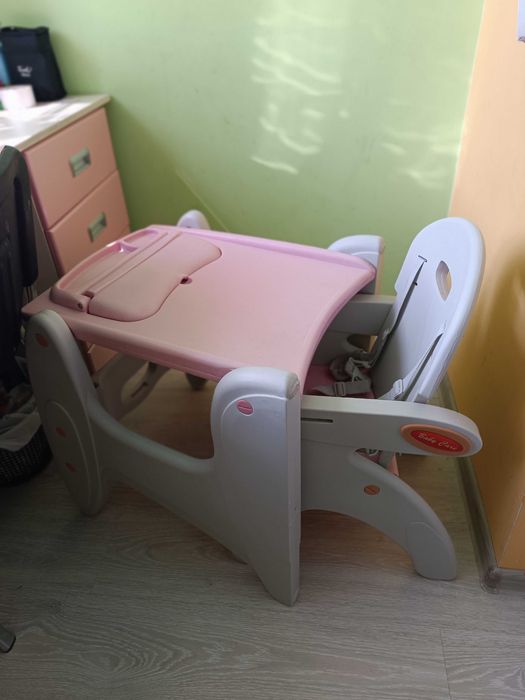 Стільчик для годування 2 в 1, парта