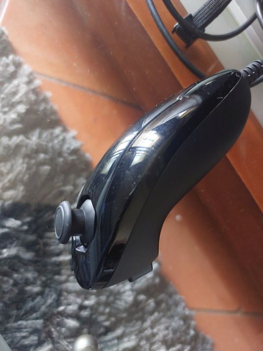 Wii em preto com imensos acessórios e jogos