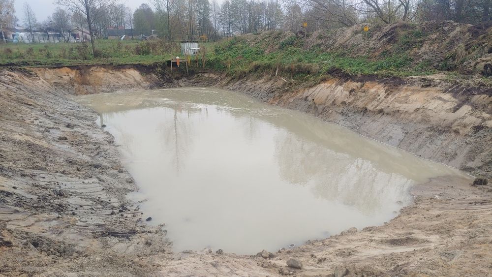 Koparka, usługi koparkami, stawy, wykopy, roboty ziemne