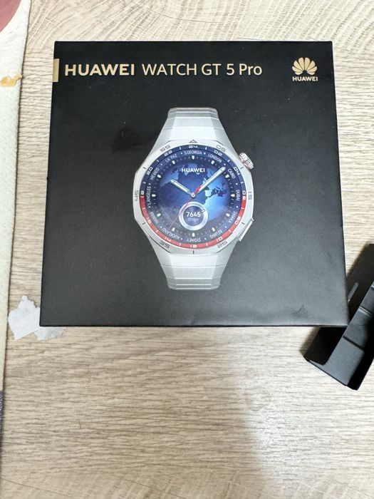 Huawei watch gt 5 pro tytan stan jak nowy