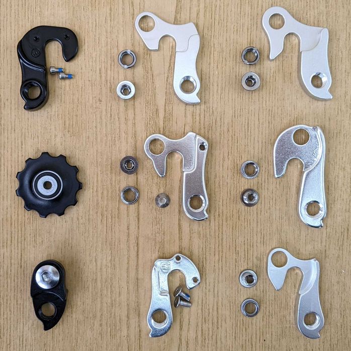 Задние переключатели Shimano, передние и манетки моноблоки