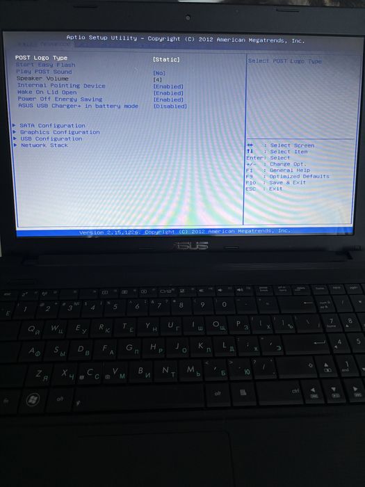 Ноутбук ASUS X55A