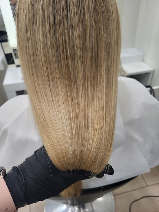 Keratynowe prostowanie