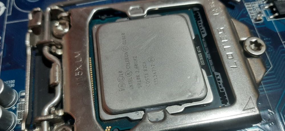 Мать+проц и кулер