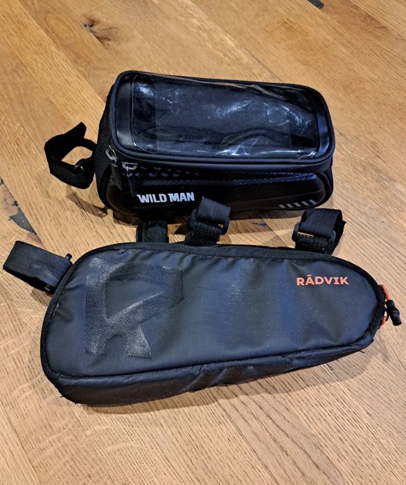 Sakwa na rower Radvik + sakwa na telefon na rower  WILDMAN