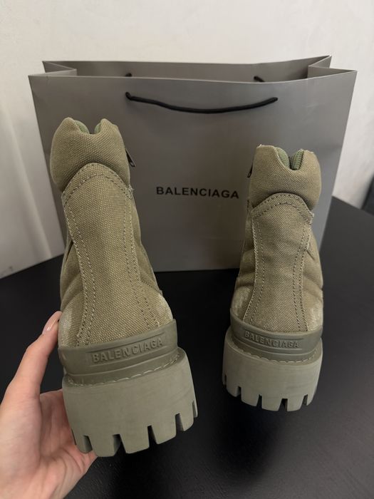 Balenciaga Combat Strike Boots  черевики ботинки