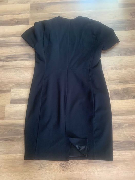 Sukienka Krótka Mała Czarna Mango Mini Elegancka r. L-XL / 40-42