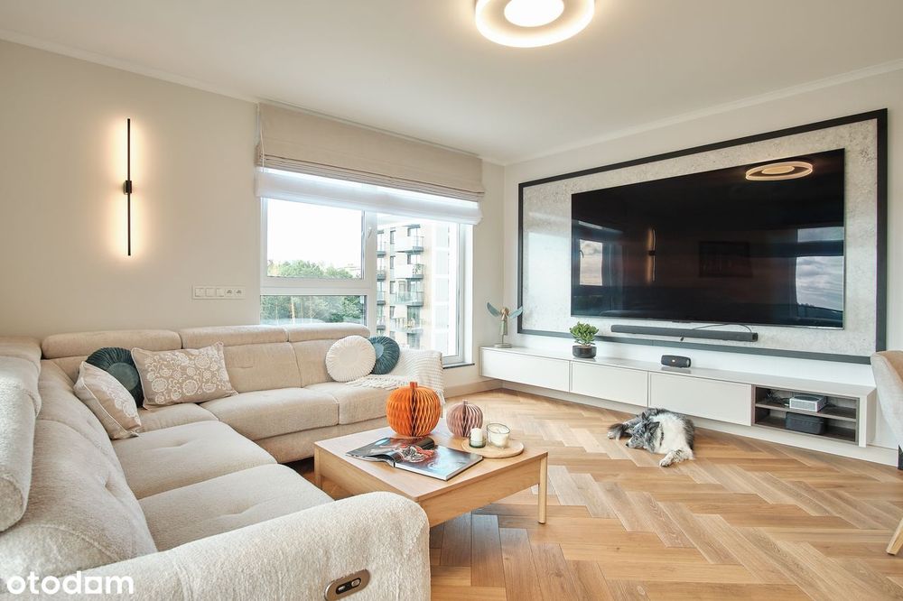 Apartament premium z panoramicznym widokiem na las. 5 pok. 3 garaże