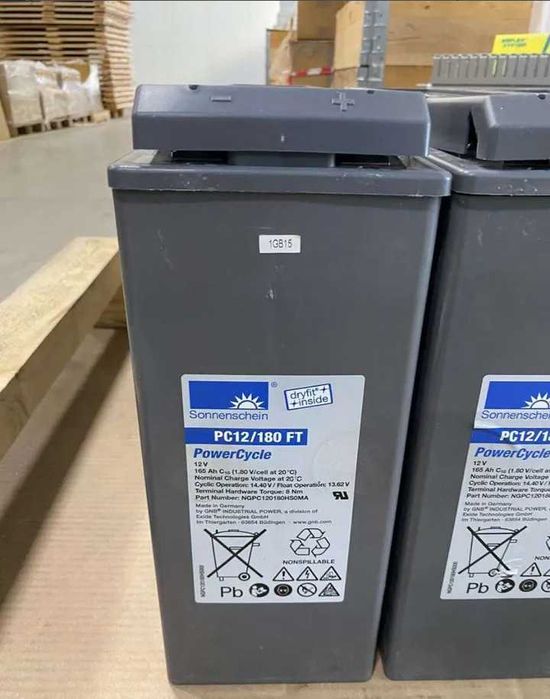 Тяговые Аккумуляторы GEL 100 Aч 120 Ач для инвертора, СЭС, ИБП, котла.