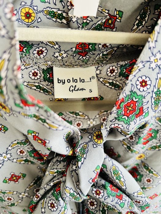 Nowa długa lejąca koszula boho z czokerem i kokardą by o la la!