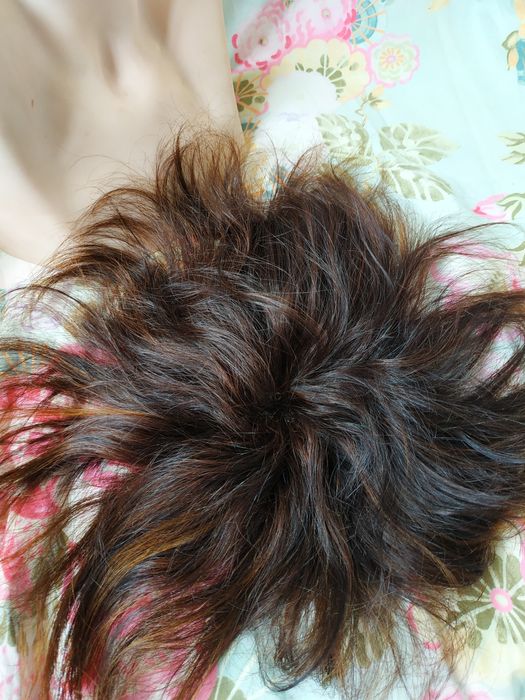 натуральный волос топер