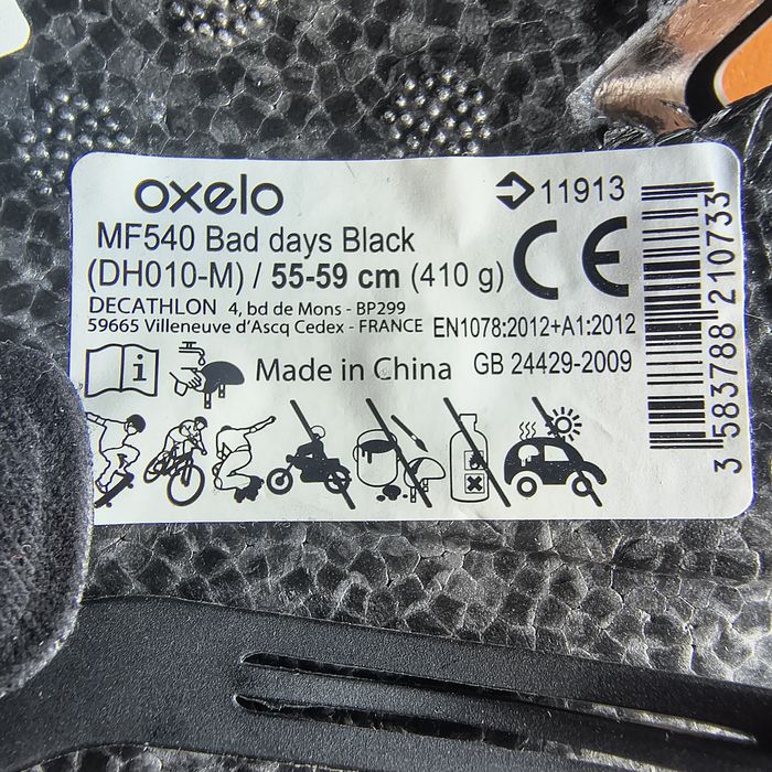 Kask OXELO MF540 "Bad Days" (M 55-59 cm)