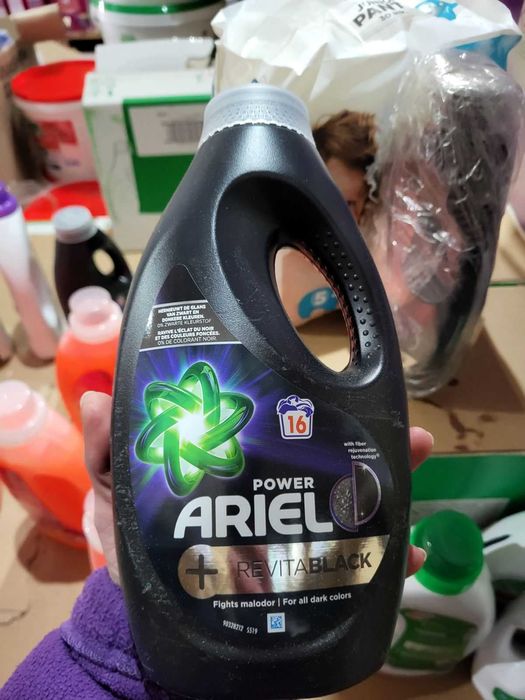 Аріель 800мл гель для прання Revita Black Power 16 прань