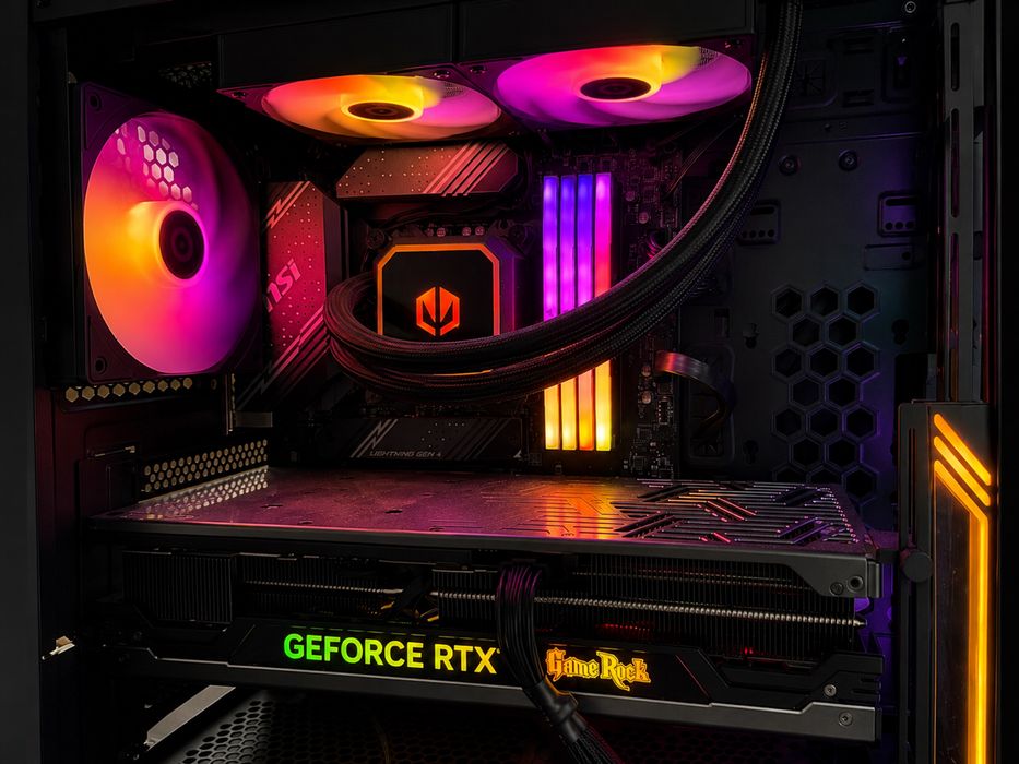 Komputer Gamingowy RTX 4090 GameRock Midnight Kaleidoscope | i9-13900KF | 64GB DDR5 | 3TB SSD