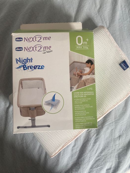 Capa de colchão respirável - next2me- Chicco