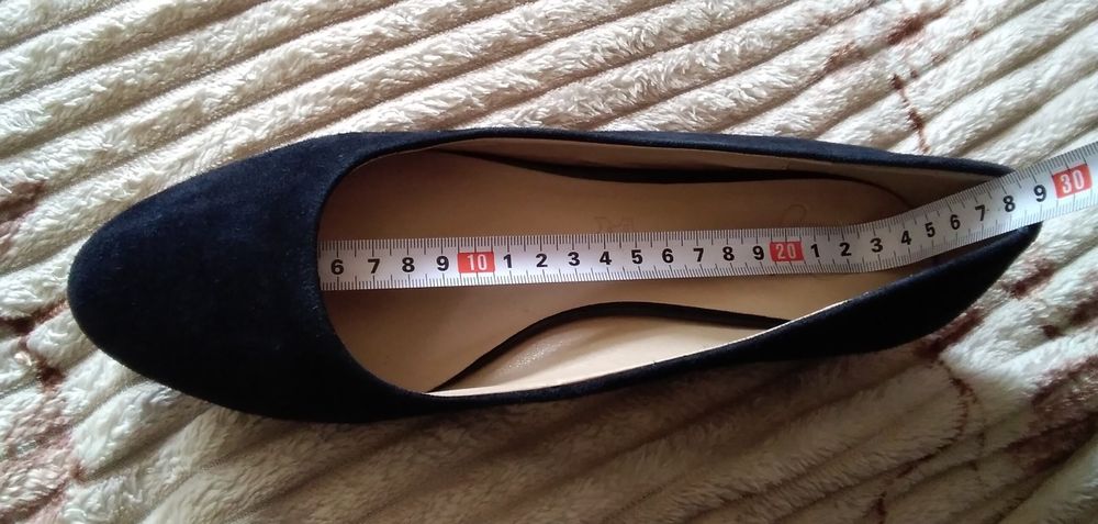 Туфли женские замшевые.цвет тёмно-синий.