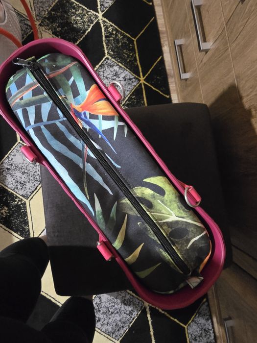 Obag  mini fuksa pikowany