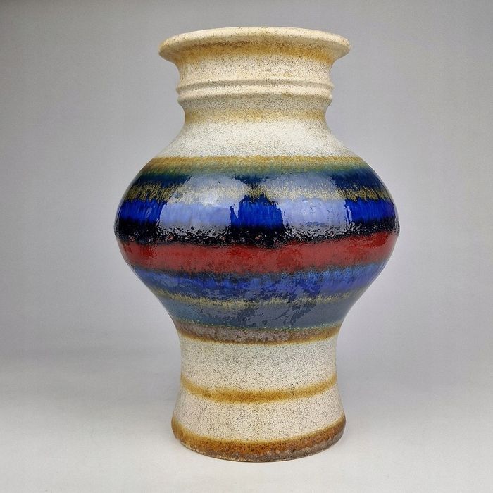 Duży Wazon Ceramiczny U Keramik West Germany Lava