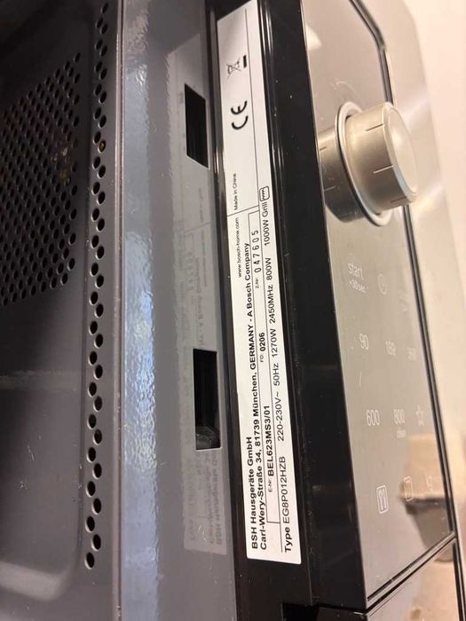 Microondas de encastre Bosch Serie 2, em inox