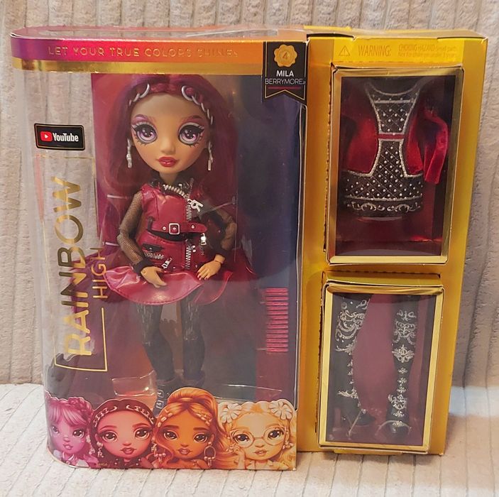 Лялька Rainbow High Рейнбоу Хай Міла Беррімор Mila Berrymore Burgundy