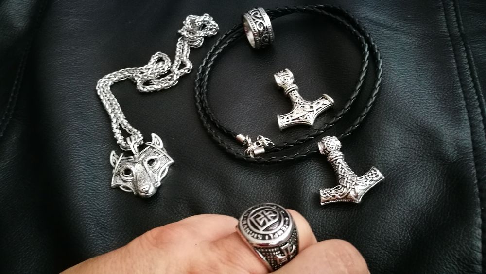 Sygnet pierścień templariuszy na tarczy maltański Rock Metal Gotyk
