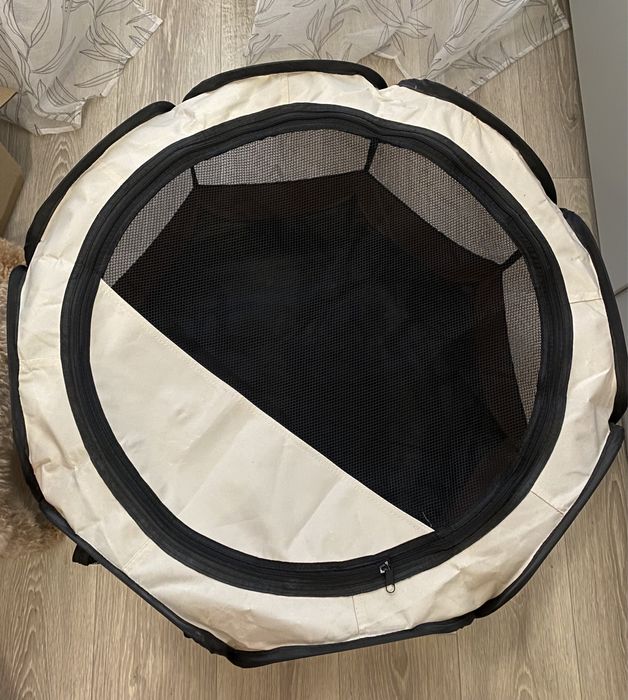 Переносна огорожа для песиків/котиків 73×73×43 см